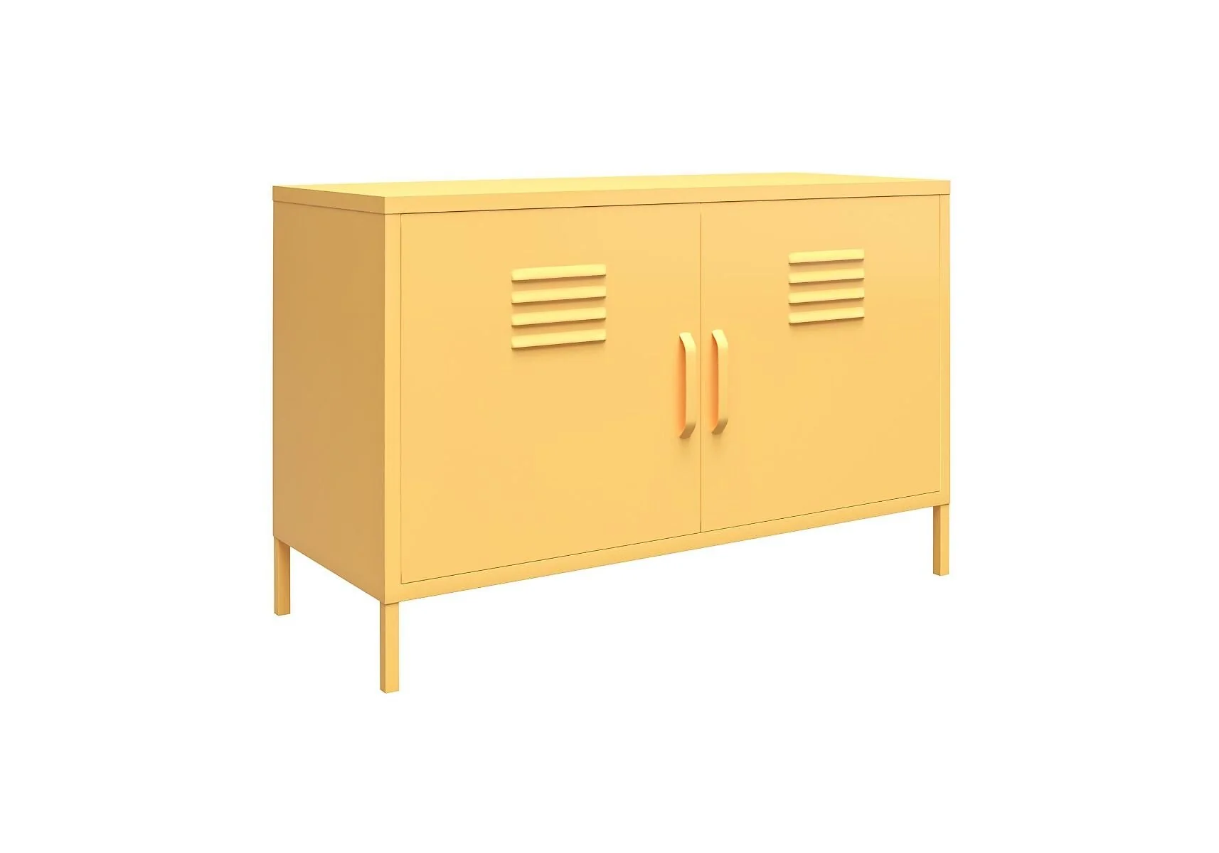 Novogratz Cache 2 Door Metal Locker Accent Cabinet – view 29