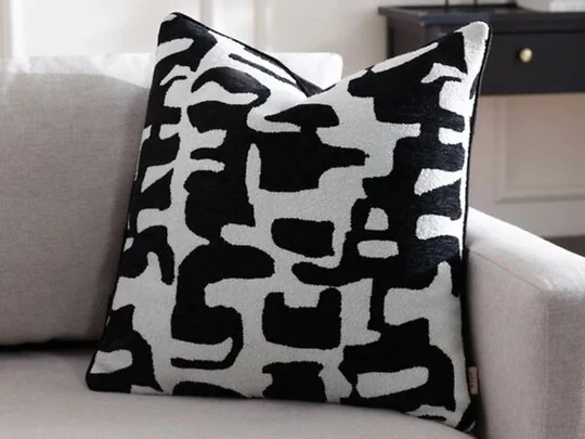 HÖEM Caval 50 x 50cm Boucle & Chenille Feather Cushion