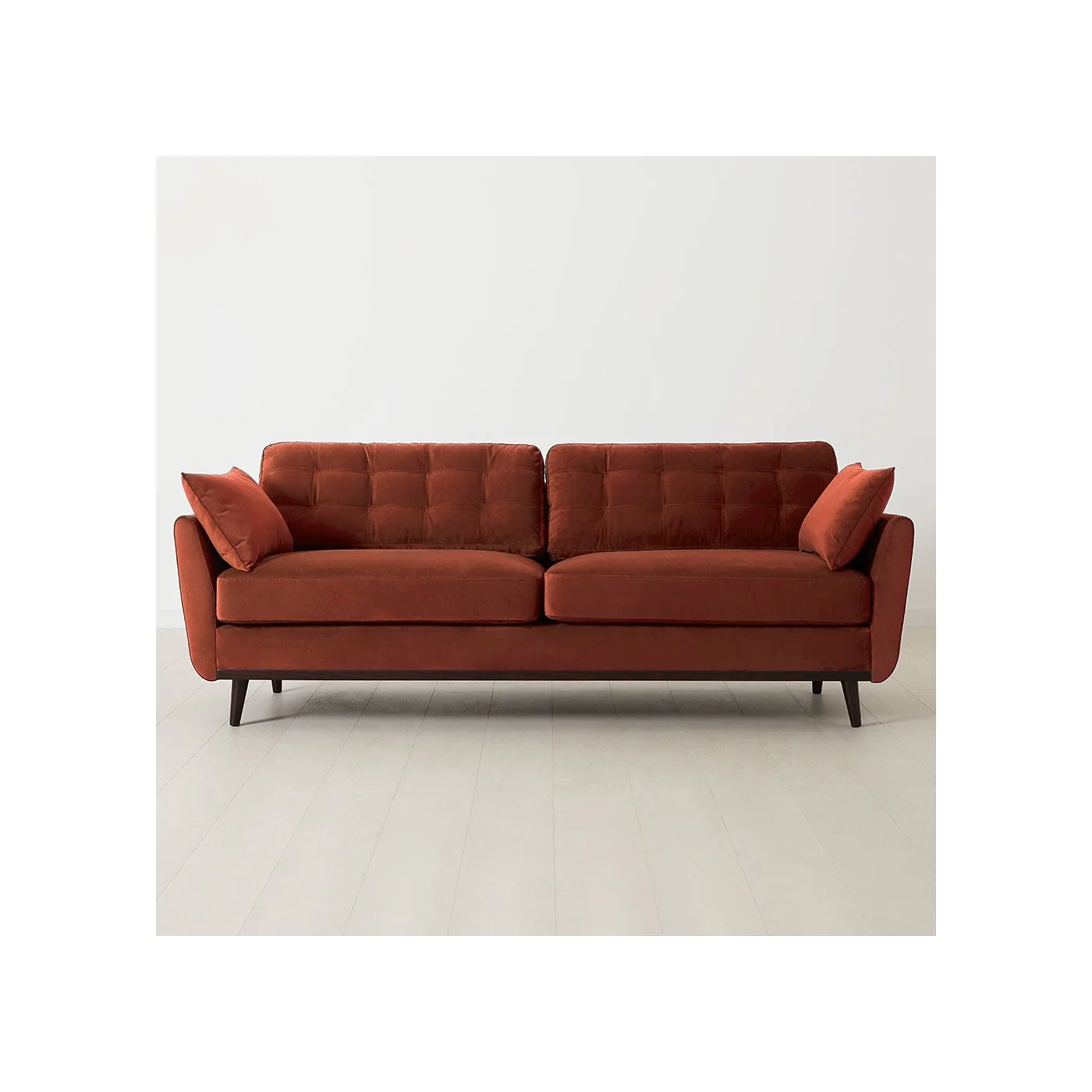 Swyft Sofa in a Box Model 10 Velvet 3 Seater Sofa image 4