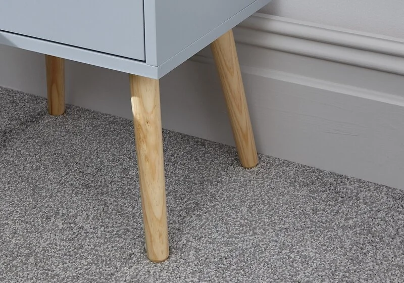 Scandinavian bedside tables set of 2