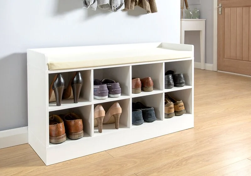 GFW Kempton Hallway Shoe Storage Bench Seat
