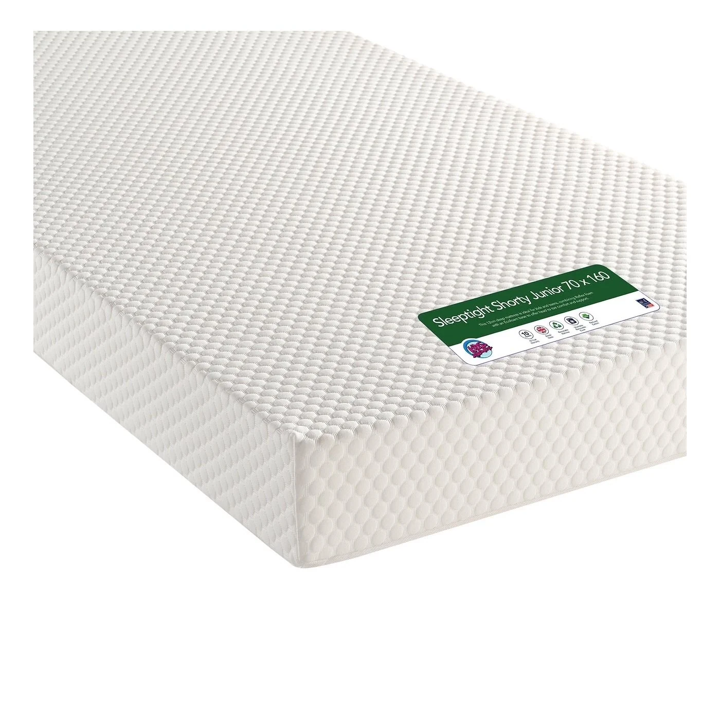 Kids Avenue Sleeptight Shorty Junior Mattress 70 x 160cm image 2