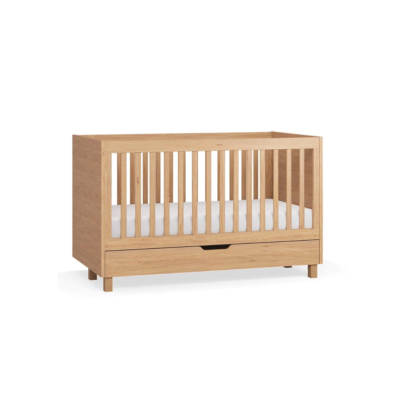 Vox Customisable Cot Bed with Drawer & Bedside Sleeper Function image 4