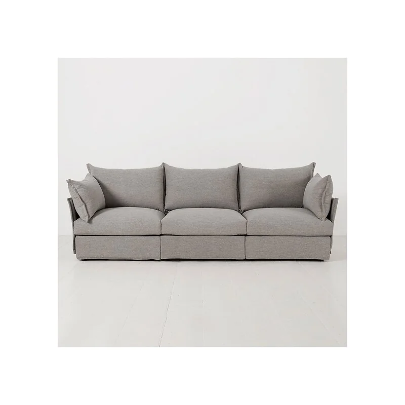 Swyft Sofa in a Box Model 06 Modular Linen 3 Seater Sofa image 4