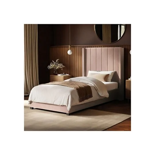 Flair Tiggy Single Ottoman Bed Velvet