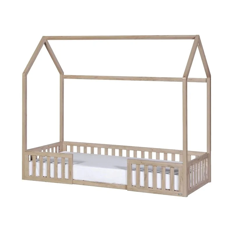 Tutti Bambini Grande Casa Montessori Toddler Floor Bed 90 x 200cm - Harvest Oak image 6