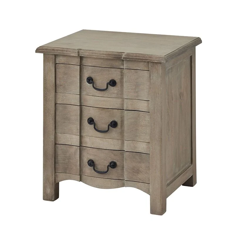 Copgrove Collection 3 Drawer Bedside Table image 2