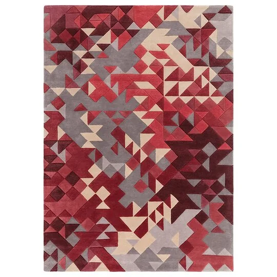 Asiatic London Enigma Red Multi Rug