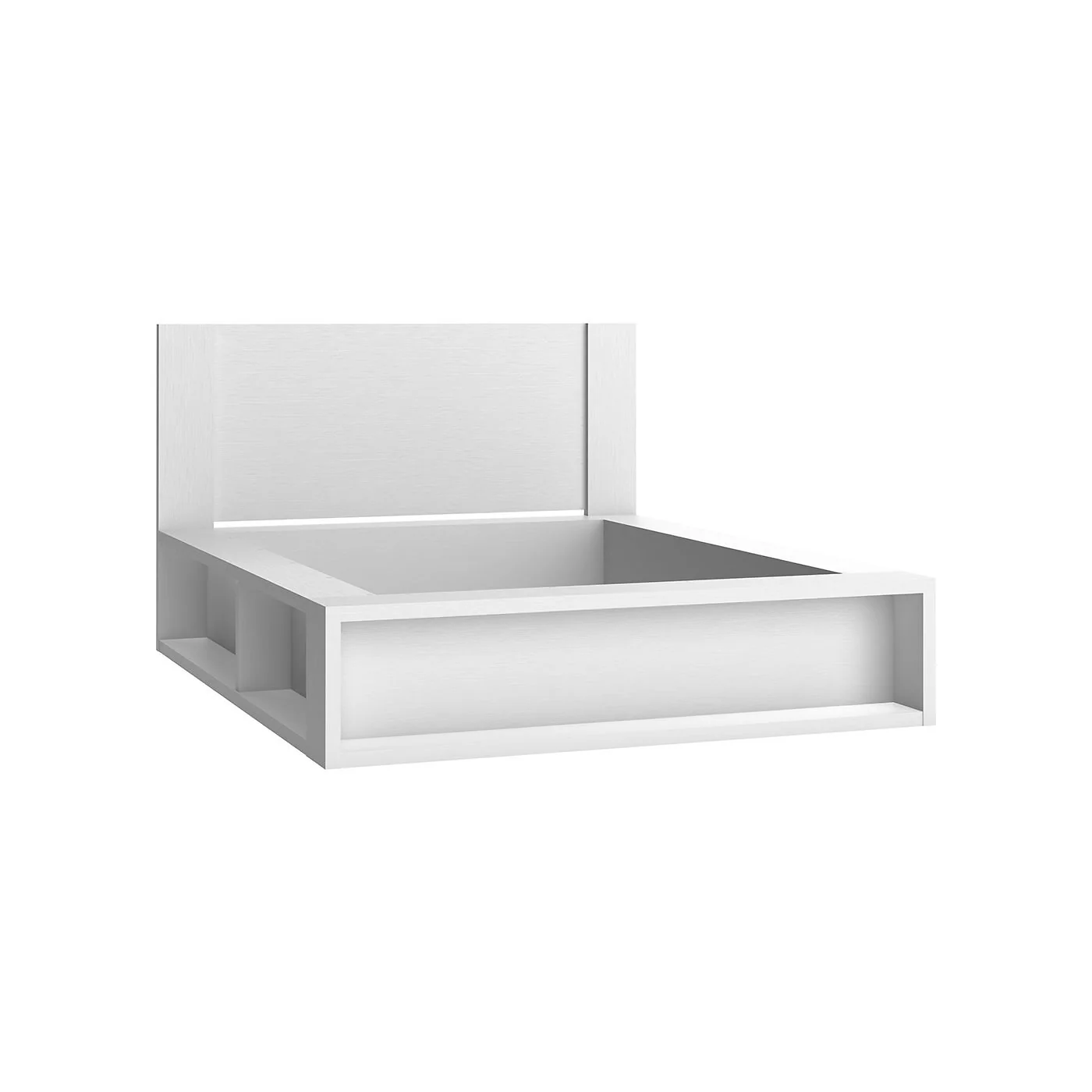 Vox 4 You Bed with Storage Shelves in White image 5