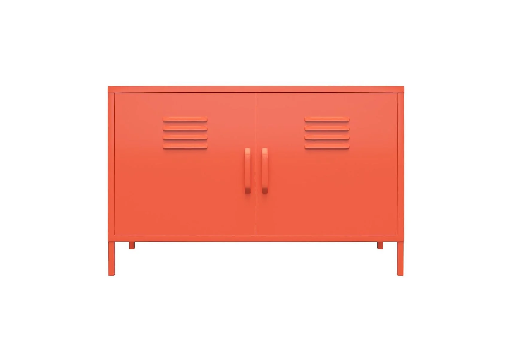 Novogratz Cache 2 Door Metal Locker Accent Cabinet – view 26
