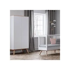Vox Nature Double Wardrobe in White & Oak