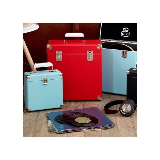 GPO Vinyl Storage Case in Red