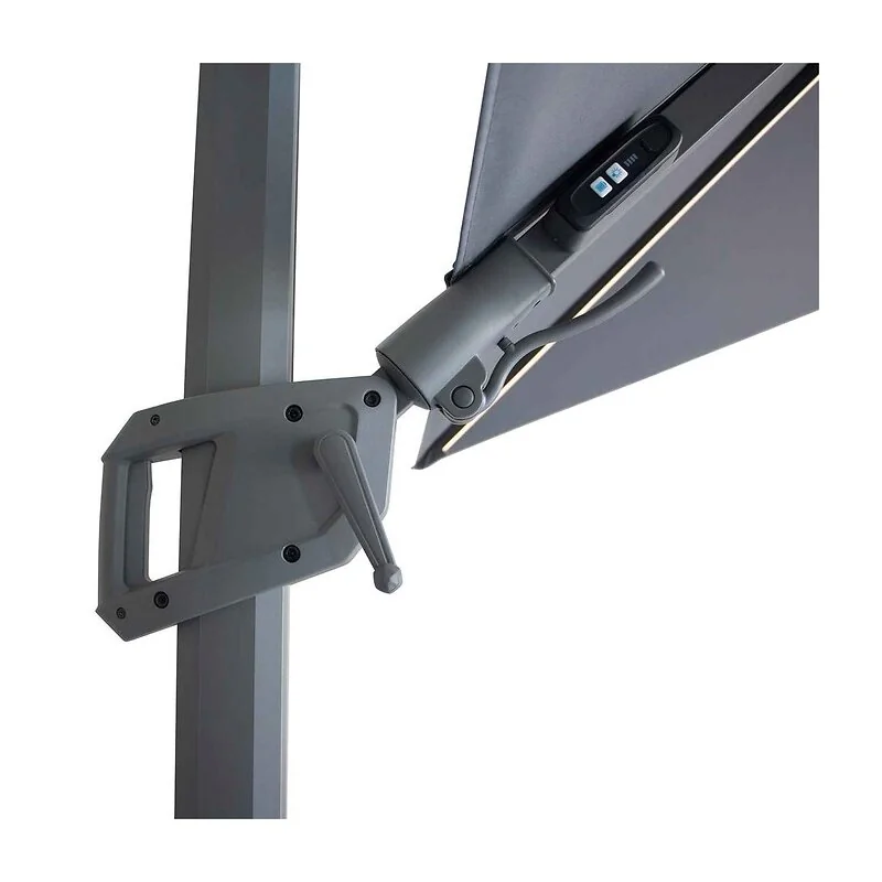 Apollo LED 3m x 3m Square Rotating Cantilever Parasol image 5