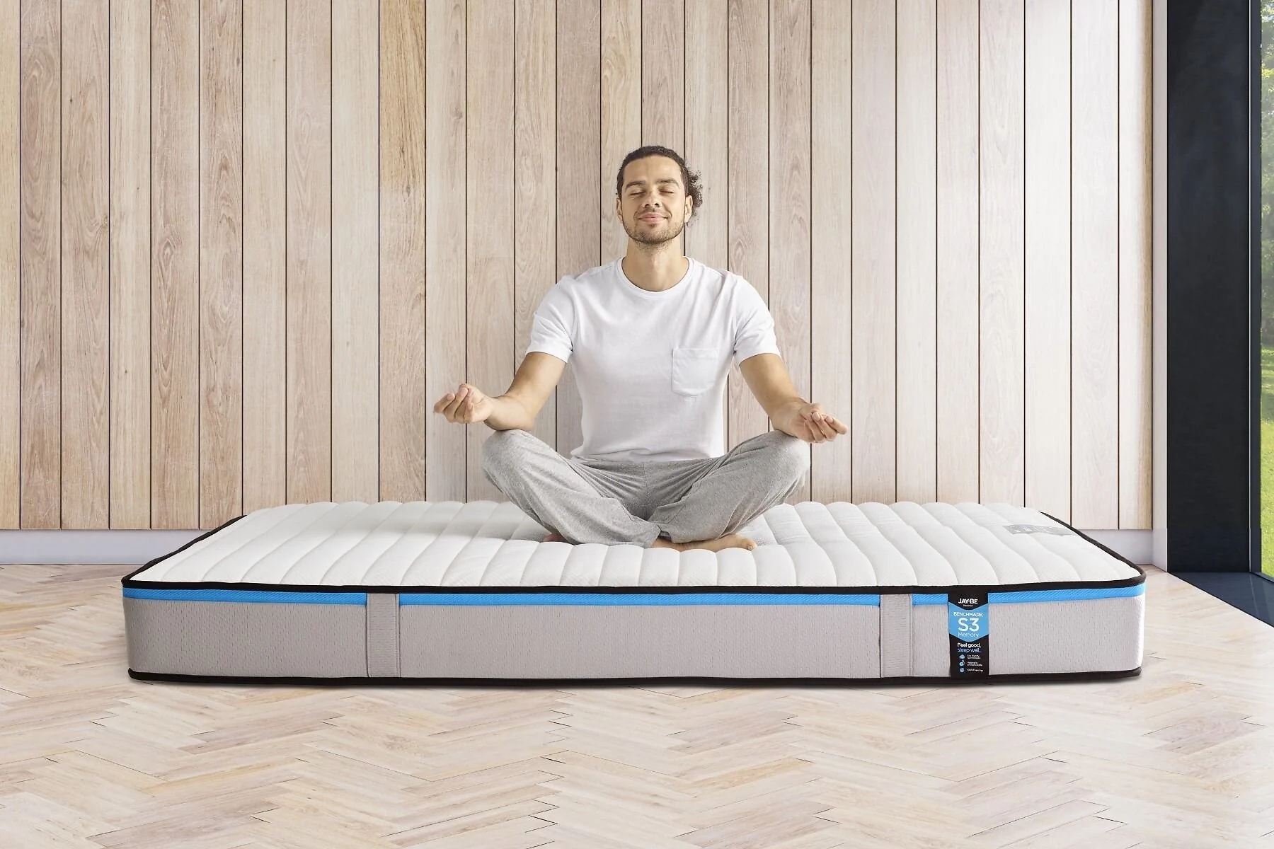 Jay-Be® Benchmark S3 Memory Eco-Friendly Mattress