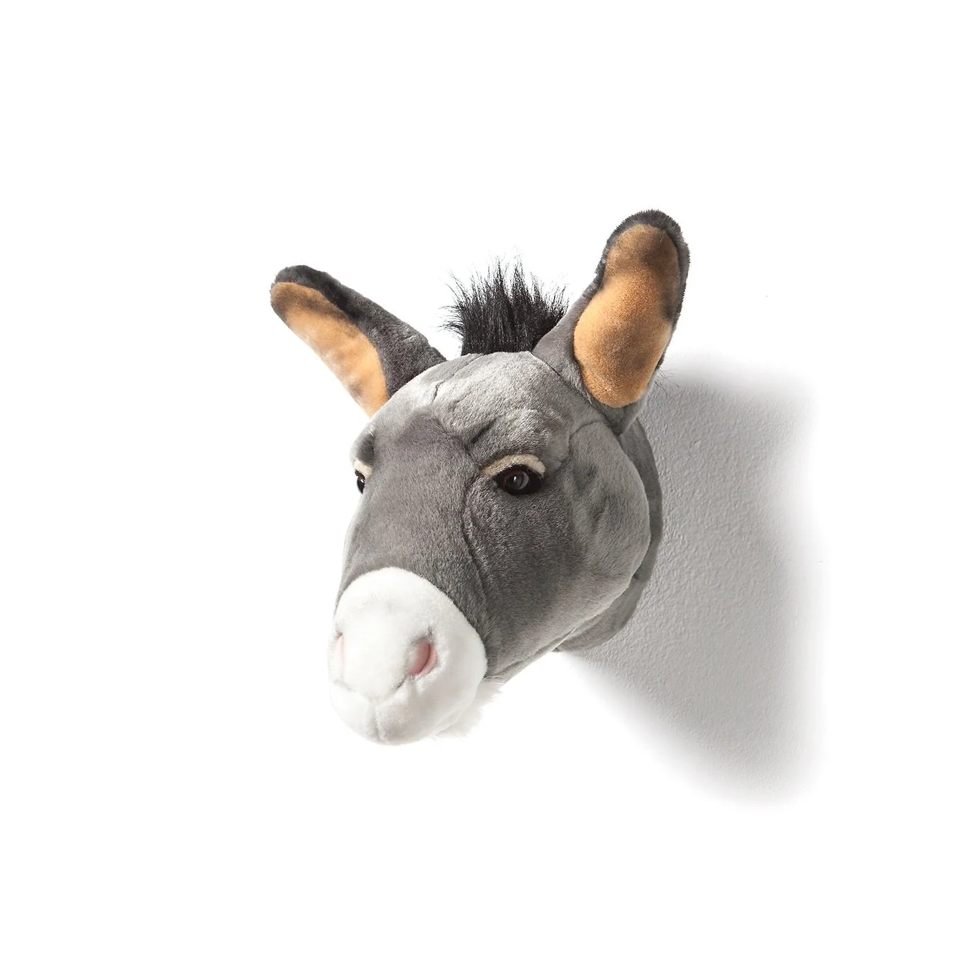 Francis the Donkey Kids Plush Animal Head Wall Decor image 3