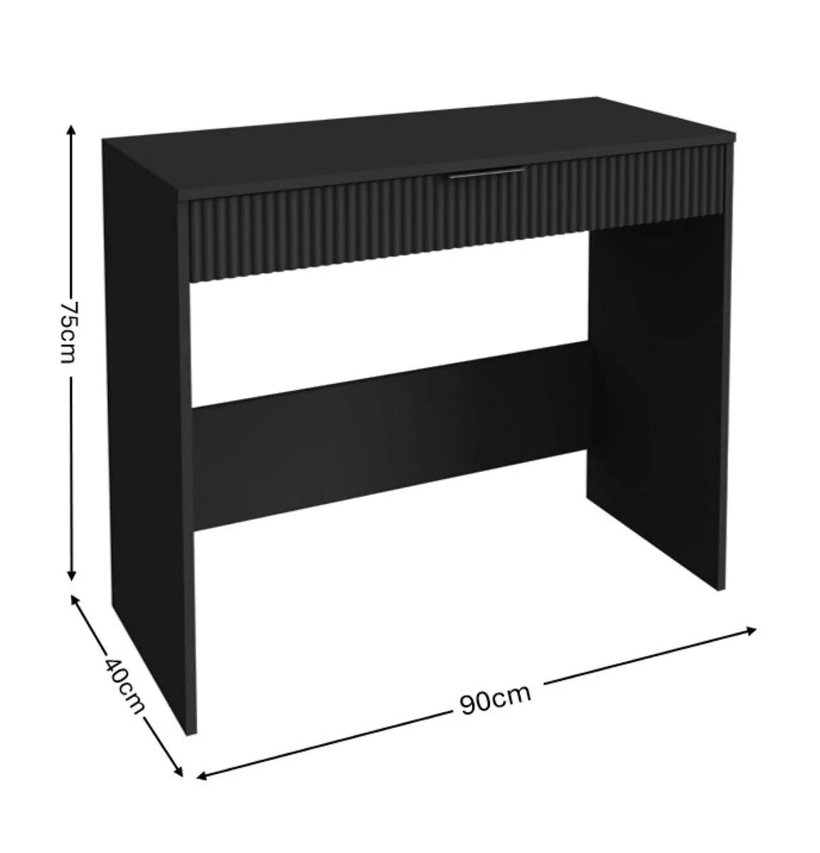 GFW Rankin Dressing Table Desk with Drawer