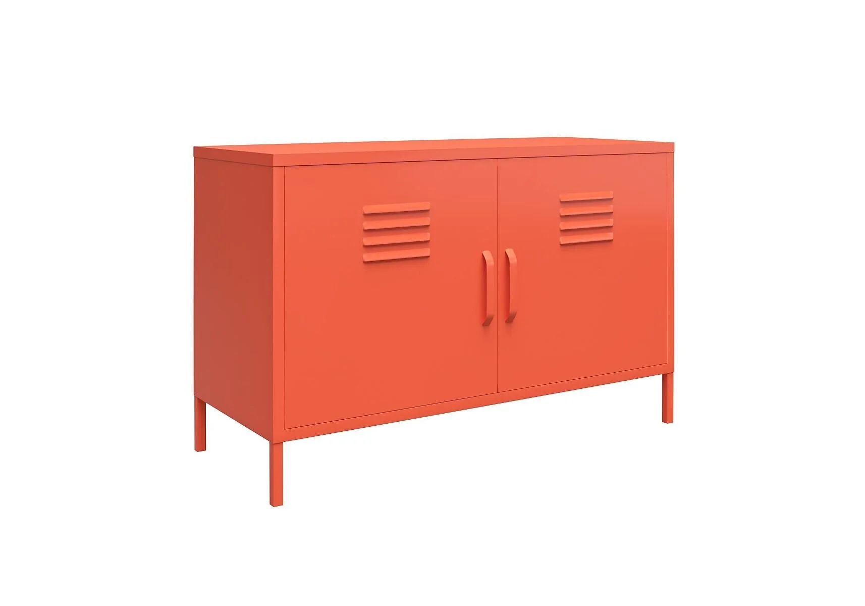 Novogratz Cache 2 Door Metal Locker Accent Cabinet – view 23