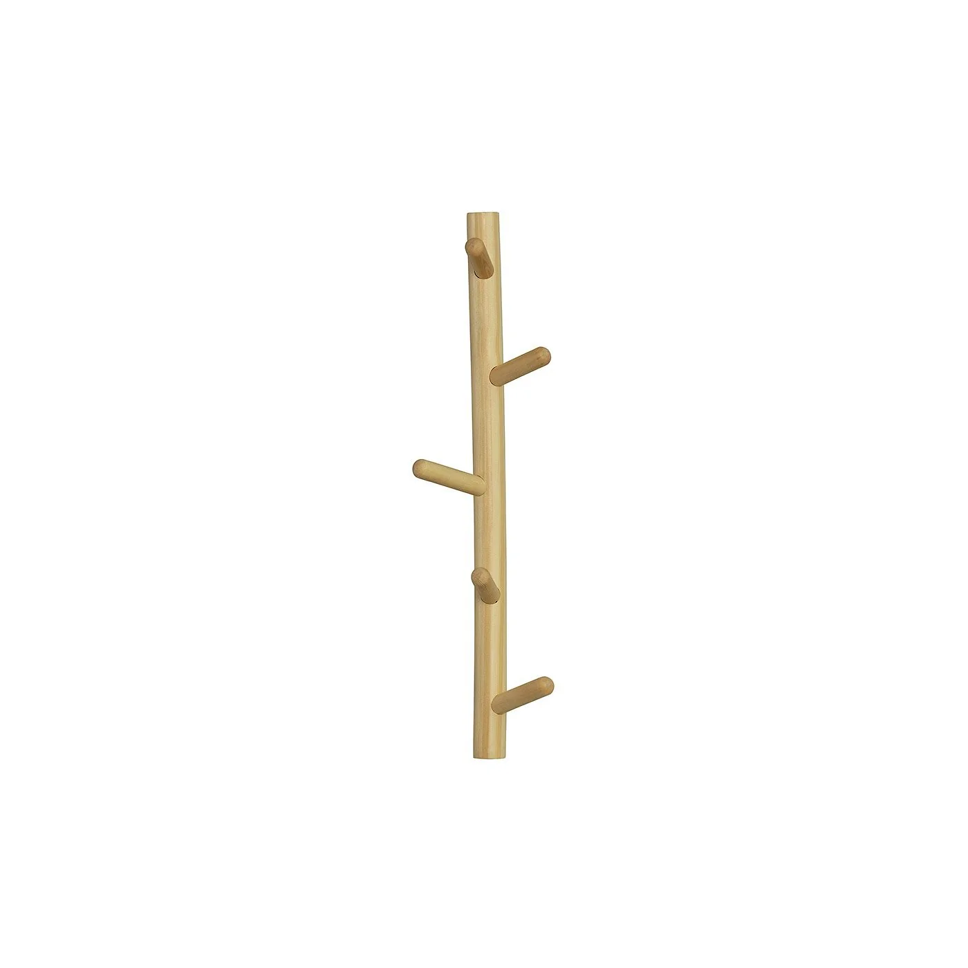 Woood Marrit Natural Wall Mounted Coat Rack