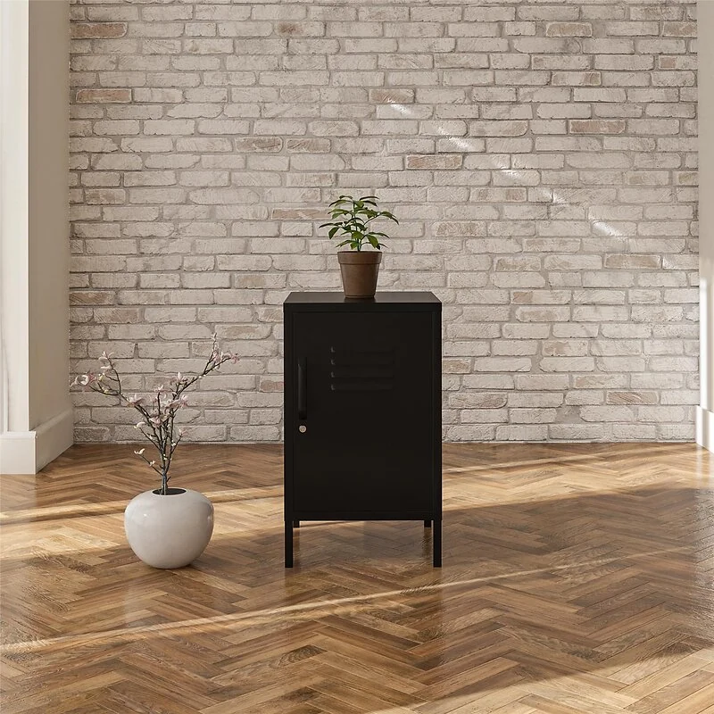 Dorel Mission District End Table Black Met view 6