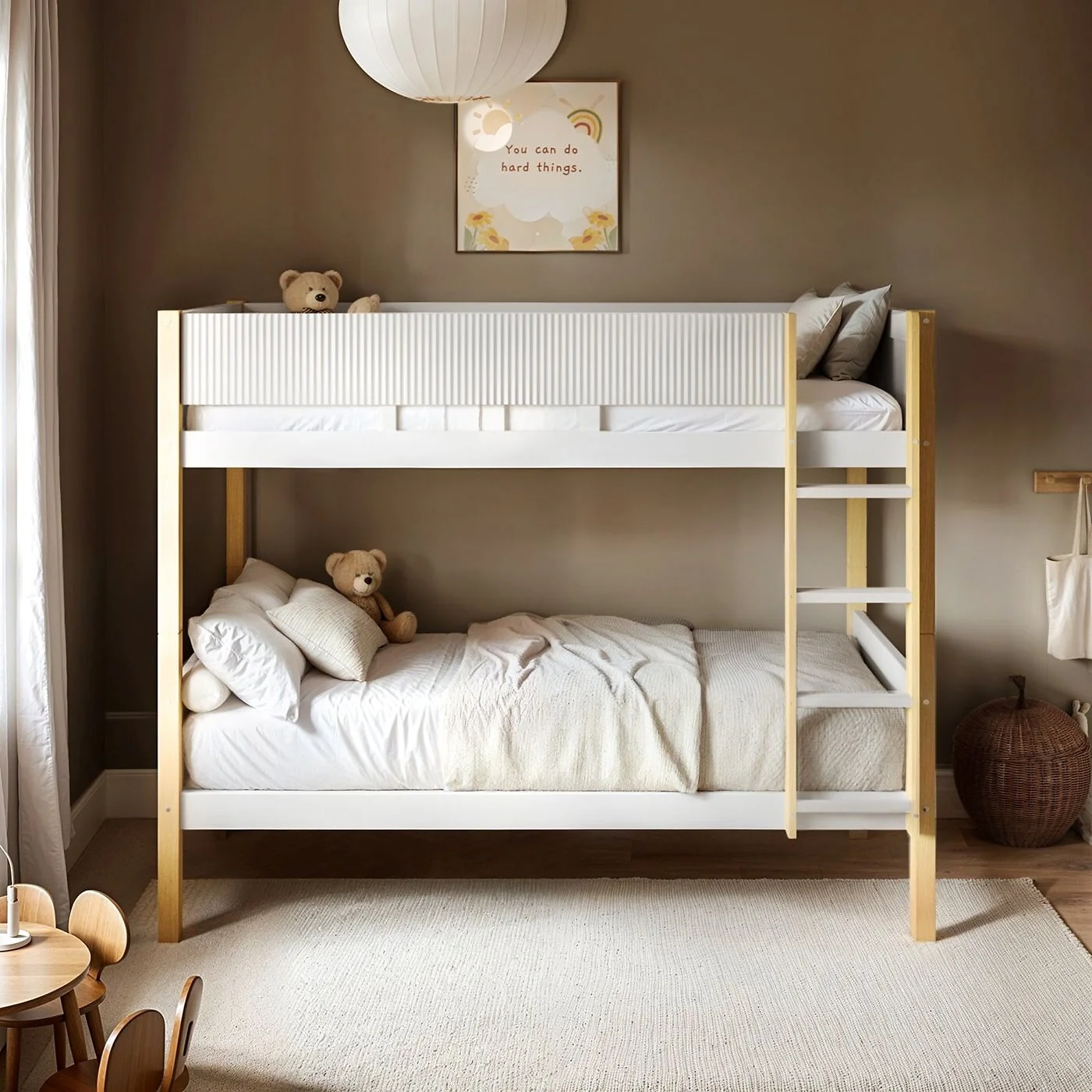 Flair Mateo Detachable Ribbed Bunk Bed