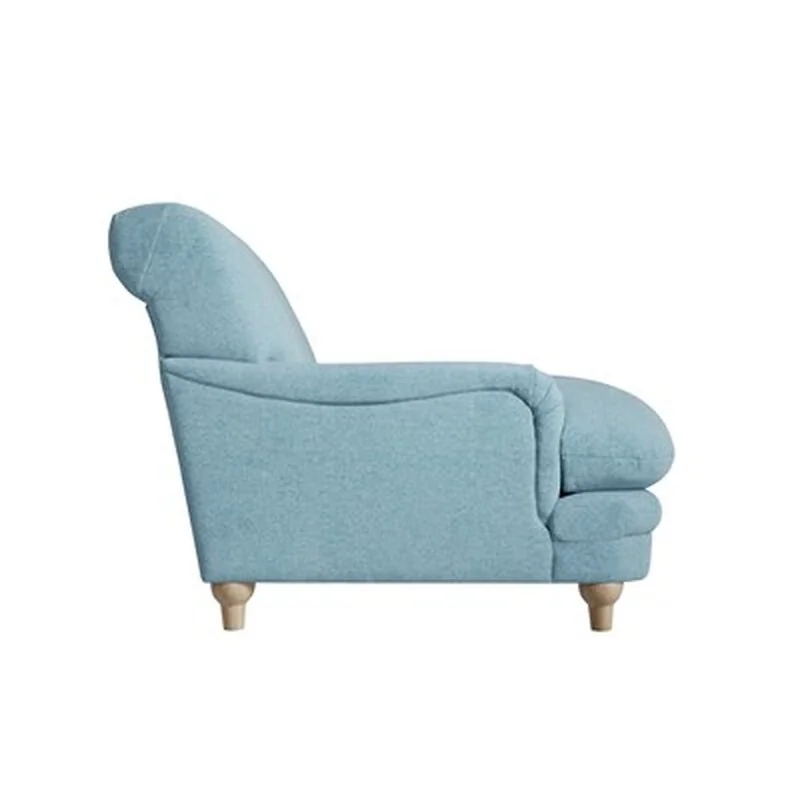LPD Plumpton Chair Duck Egg Blue Weave image 2