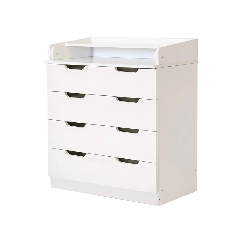 Kidsaw Kudl white 4 drawer baby changing unit