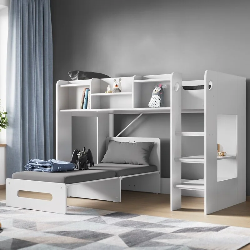 Flair Wizard Junior High Sleeper With Pull Out Futon