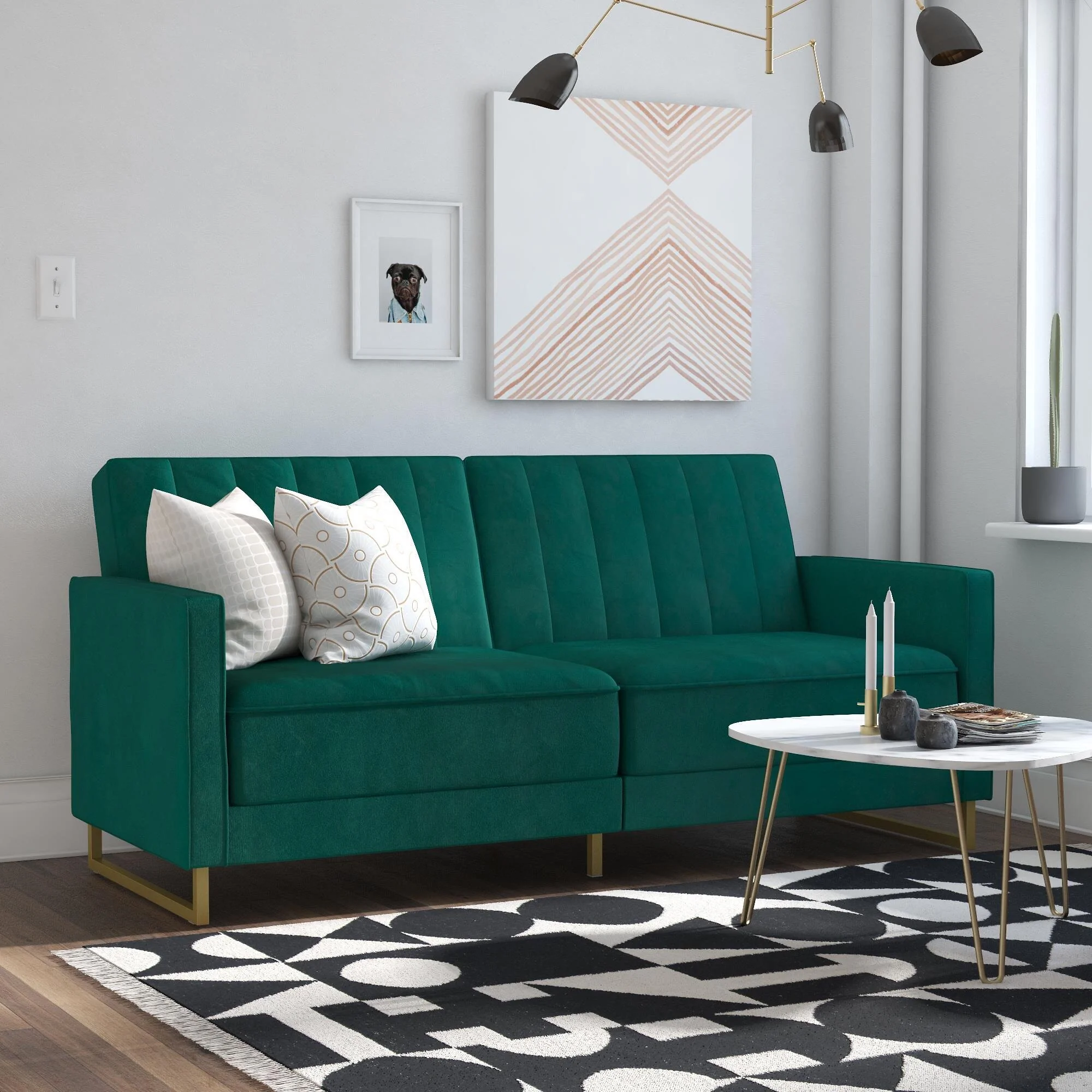 Novogratz Skylar Sofabed Velvet