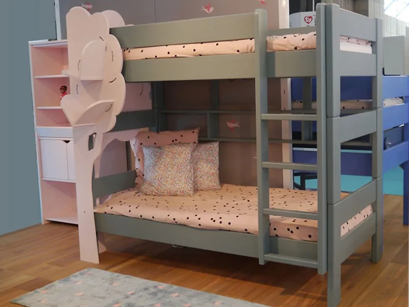 Mathy By Bols Dominique bunk bed with optional tree bookcase