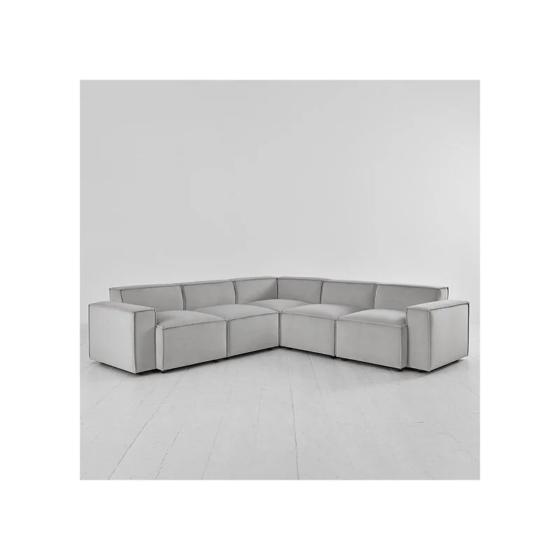 Swyft Sofa in a Box Model 03 Modular Velvet Corner Sofa image 4