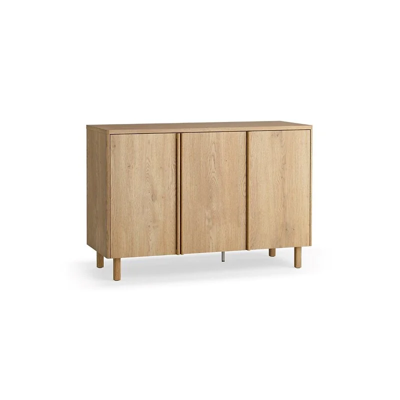 Vox Well 3 Door Chest of Drawers Oak image 6