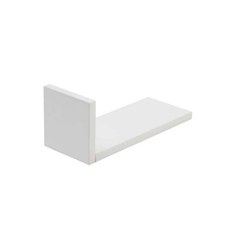 Tutti Bambini Rio Set of Three L-Shaped Wall Shelves White image 3