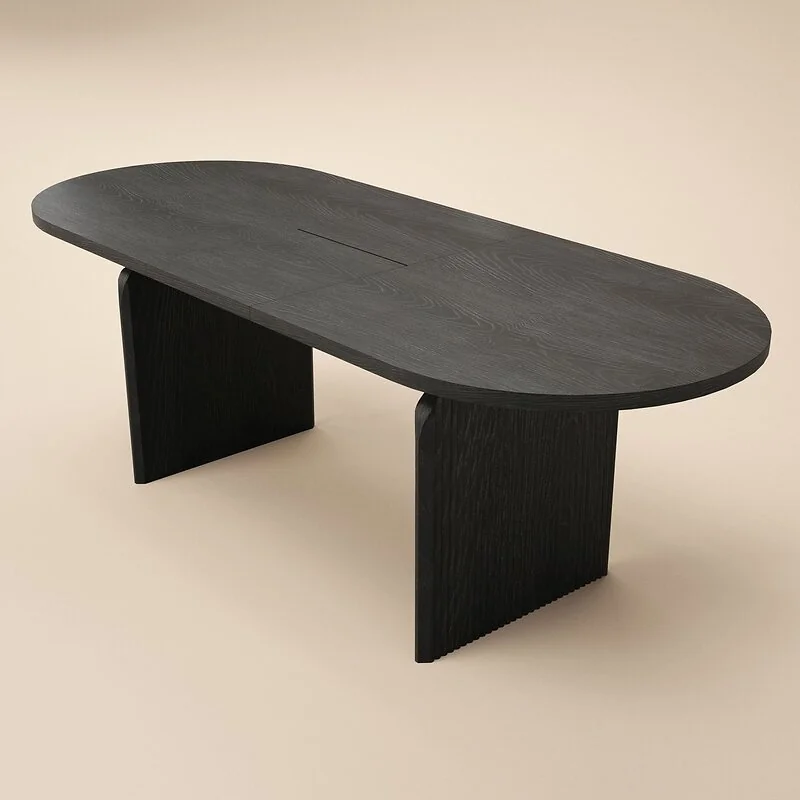 SOLACE+CO Varm & Estella Extendable Black Dining Table with Velvet Chairs Beige image 5