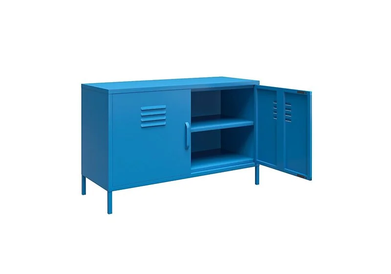 Novogratz Cache 2 Door Metal Locker Accent Cabinet – view 11
