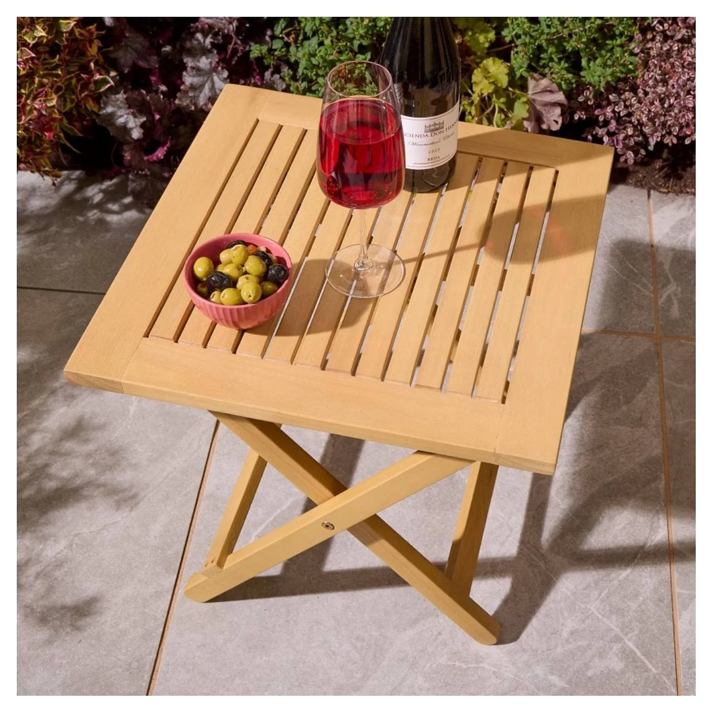 Rowlinson Ascot Folding Side Table image 2