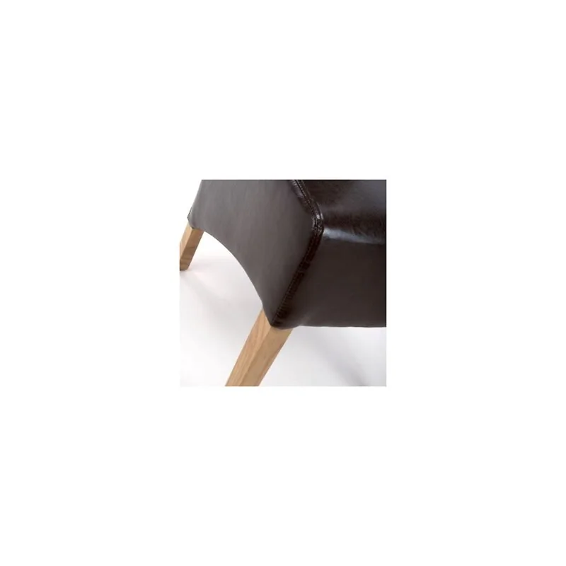 Krista Roll Back Bonded Leather Dining Chair (2 Pack) image 25