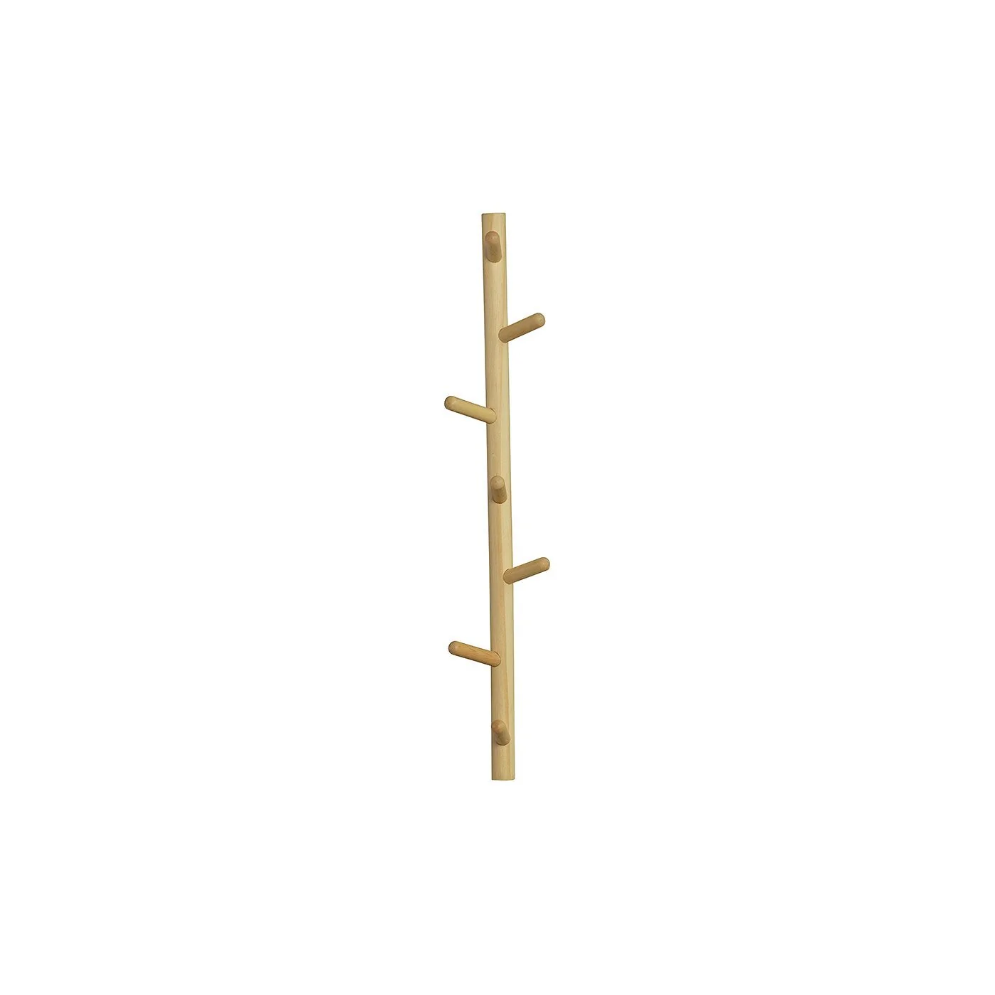 Woood Marrit Natural Wall Mounted Coat Rack image 3