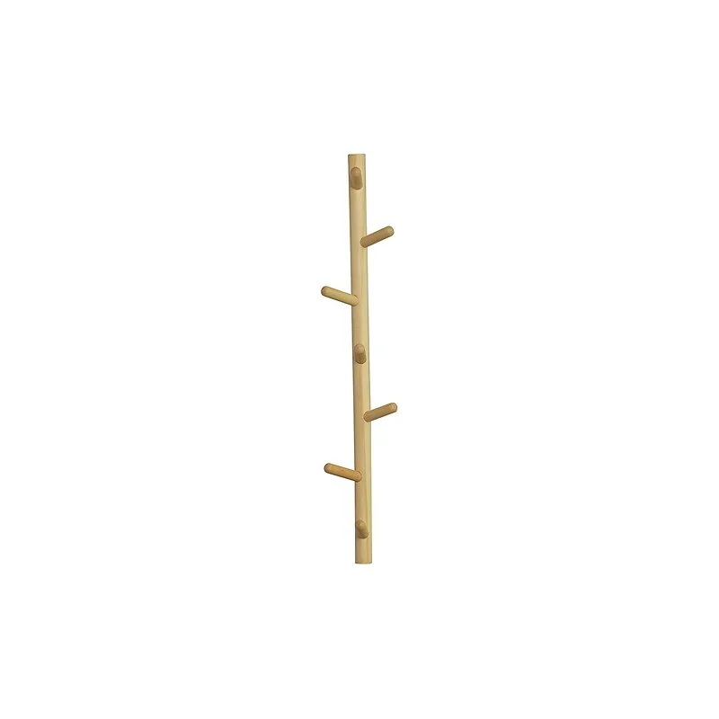 Woood Marrit Natural Wall Mounted Coat Rack image 3