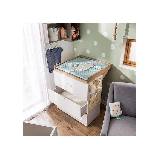 Vox 4 You Chest of Drawers in White & Oak Effect