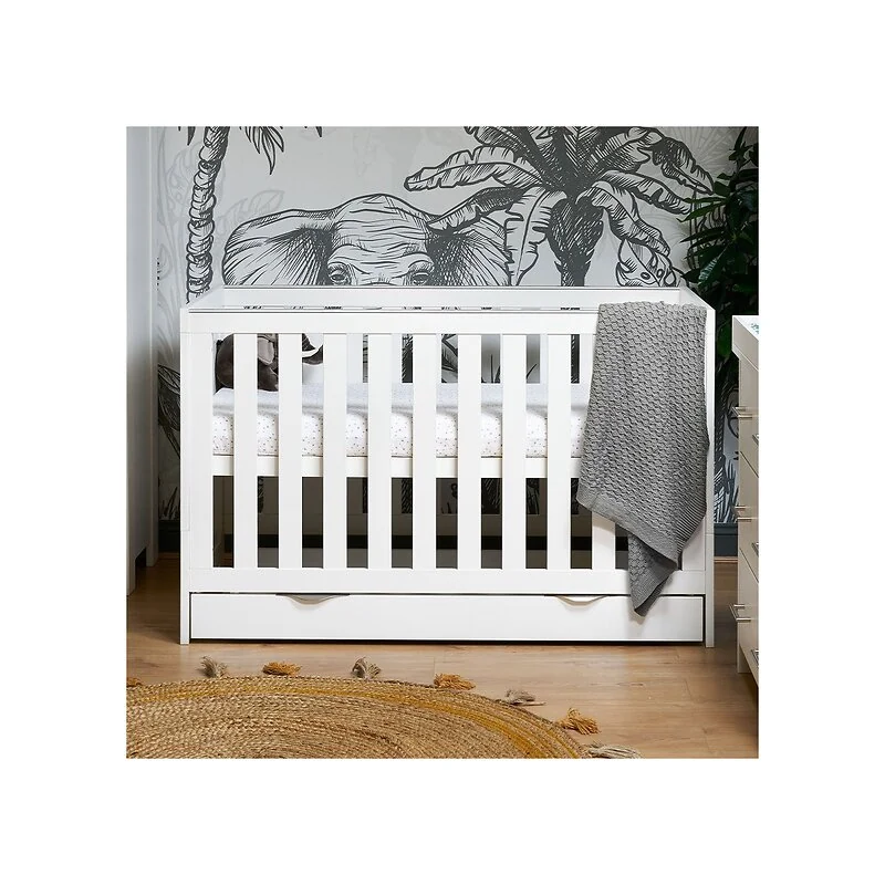 Obaby Nika Cot Bed 2 Piece Room Set with Underdrawer image 3