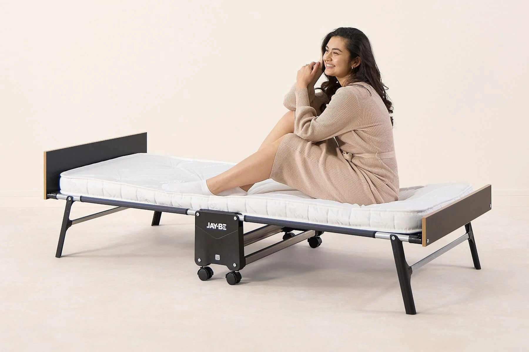 Jay-Be® GP80 Grand Folding Bed with e-Pocket Tufted Mattress  Single