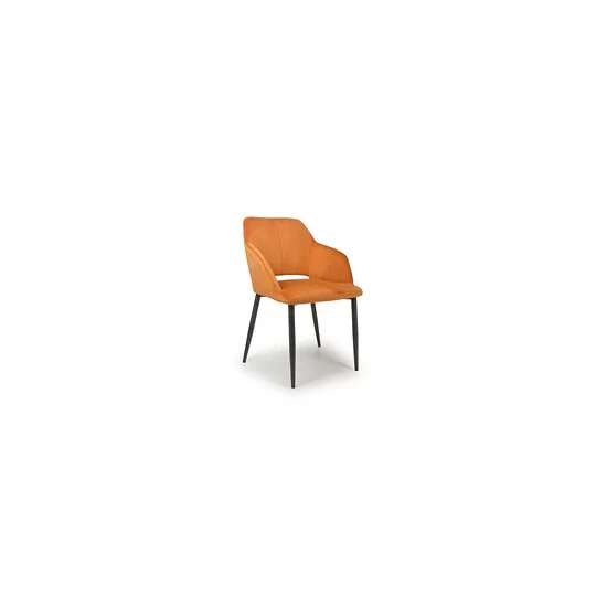 Nero Brushed Velvet Dining Chair (2 Pack)