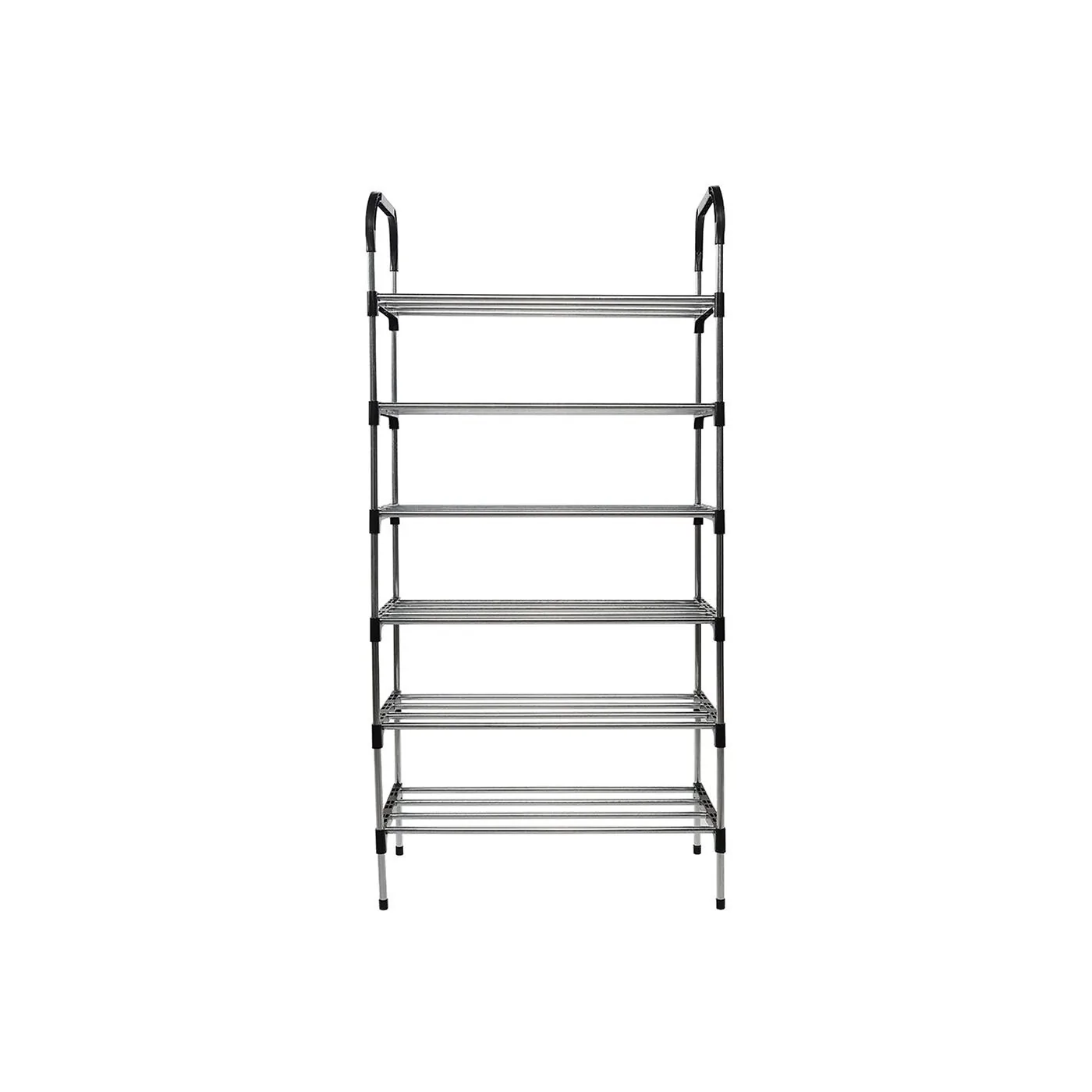 Living & Home 6 Tiers Shoe Rack Organizer Stackable Space Saving Shoe Shelf image 6