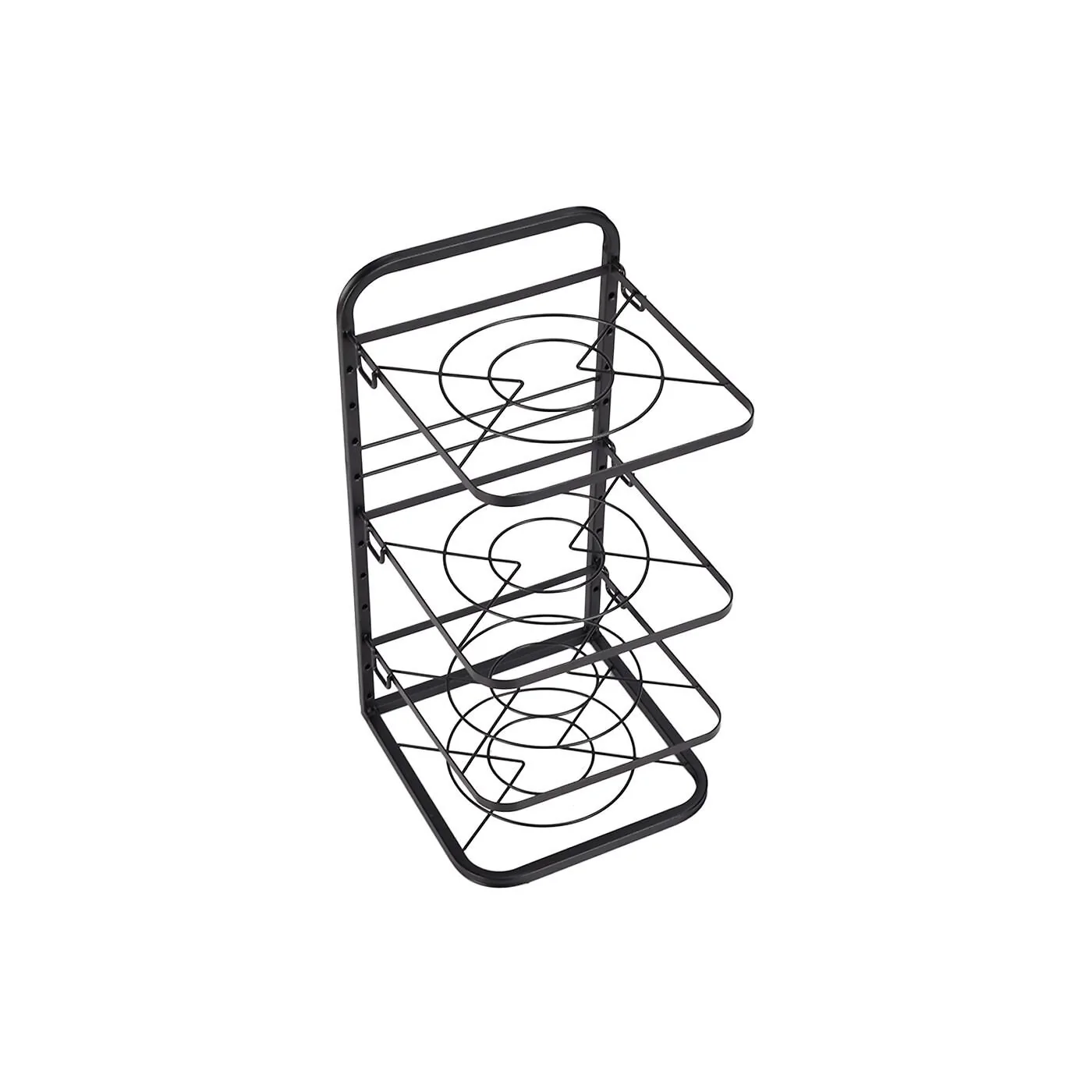 Living & Home Kitchen Pot Pan Organizer Rack Adjustable Cookware Holder Stand image 4