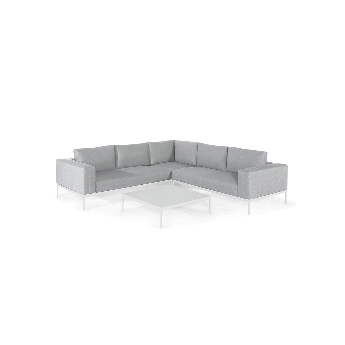 Maze Rattan Outdoor Fabric Eve Corner Group with Free Winter Cover image 5