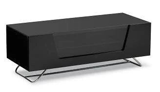 Dorel Chromium TV Stand with 1 Flap in White 1000mm