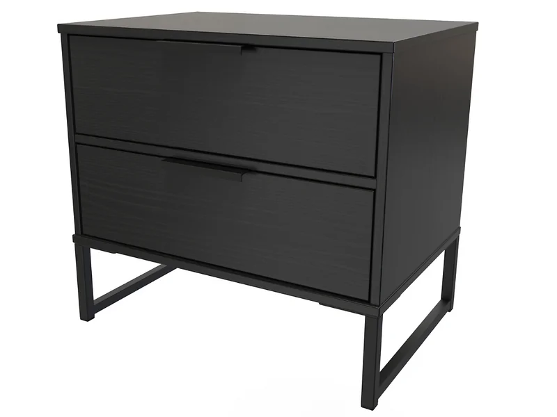 Welcome Diego midi chest Dusk Grey — scratch-resistant MFC construction with linen-effect drawer linings