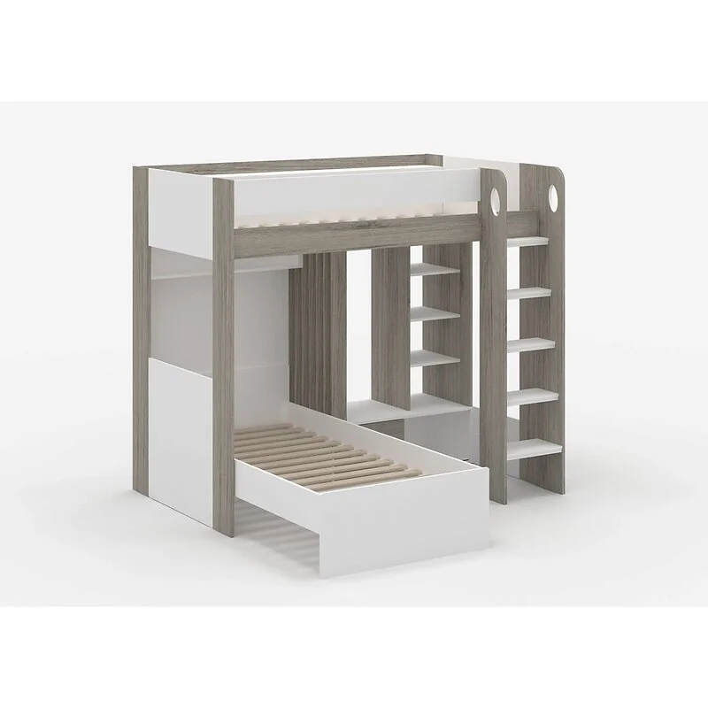 Flair Hampton L-Shaped Bunk Bed with Storage & Wardrobe image 9