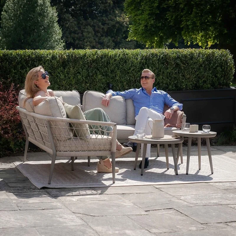 Maze Rattan Monaco Small Corner Sofa Set image 3