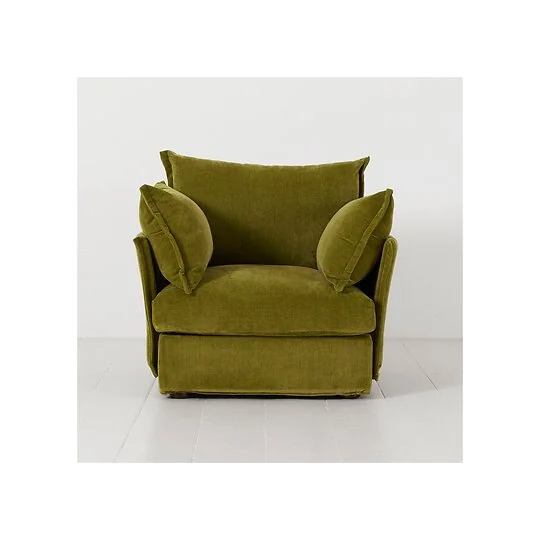 Swyft Armchair in a Box Model 06 Royal Velvet Armchair